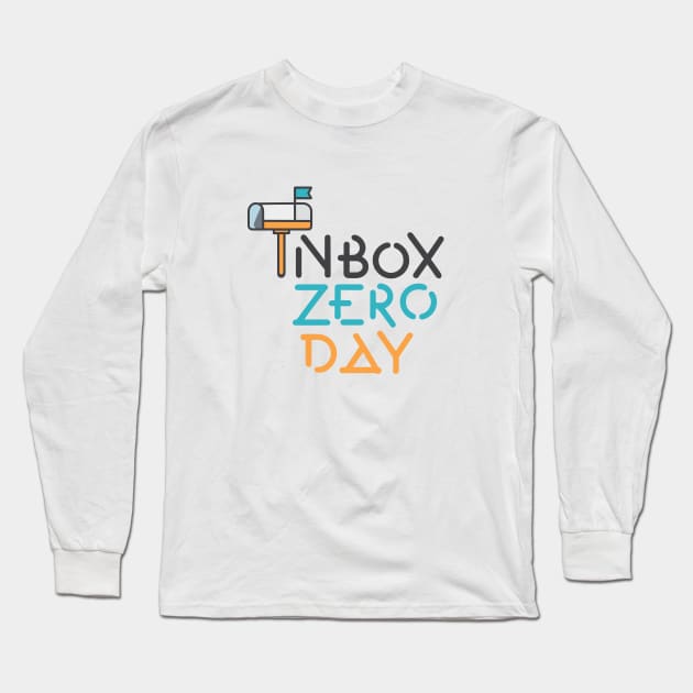 Inbox Zero Day – October 6 Long Sleeve T-Shirt by irfankokabi